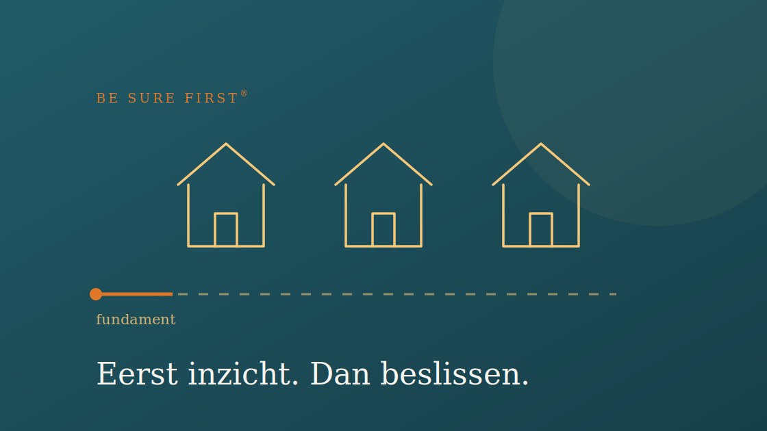 Eerst financieel inzicht, daarna pas een bod uitbrengen op een woning